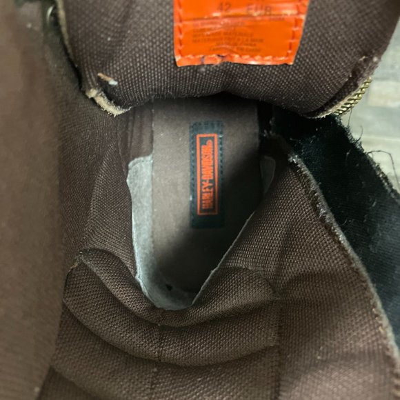 Harley Davidson Casper Leather 8 inch Motorcycle Biker Boots 94044 - Picture 9 of 12